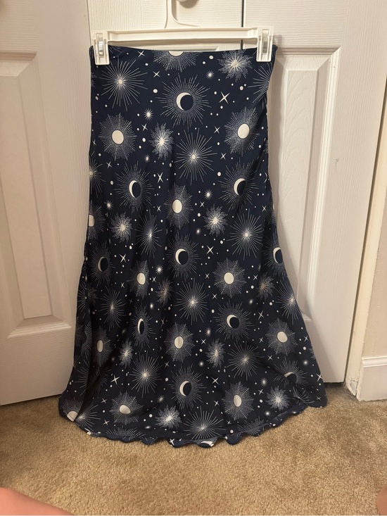 Modcloth Dresses & Skirts - ModCloth Navy Celestial Maxi Skirt